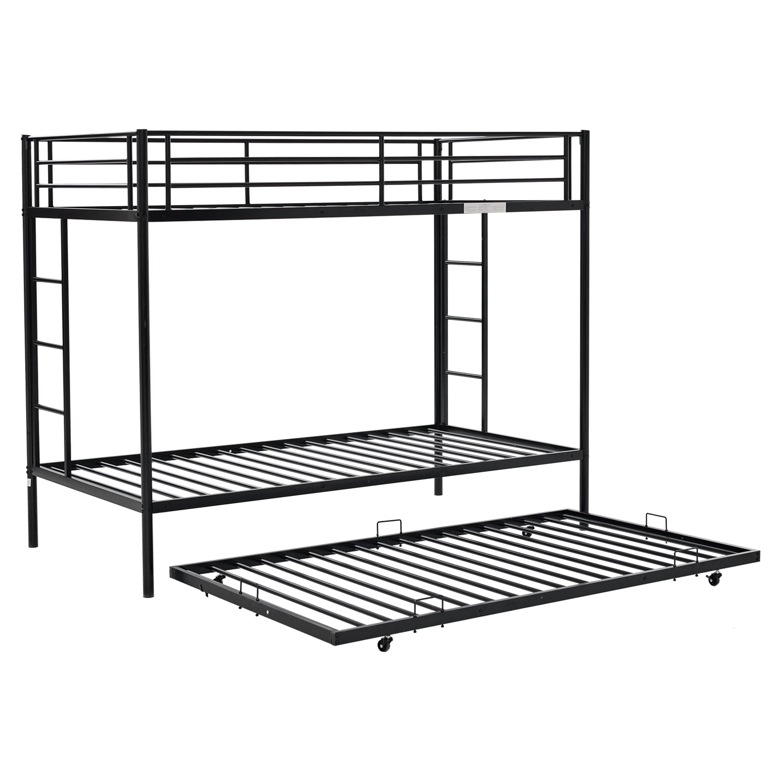 Twin Over Twin Bunk Bed with Trundle