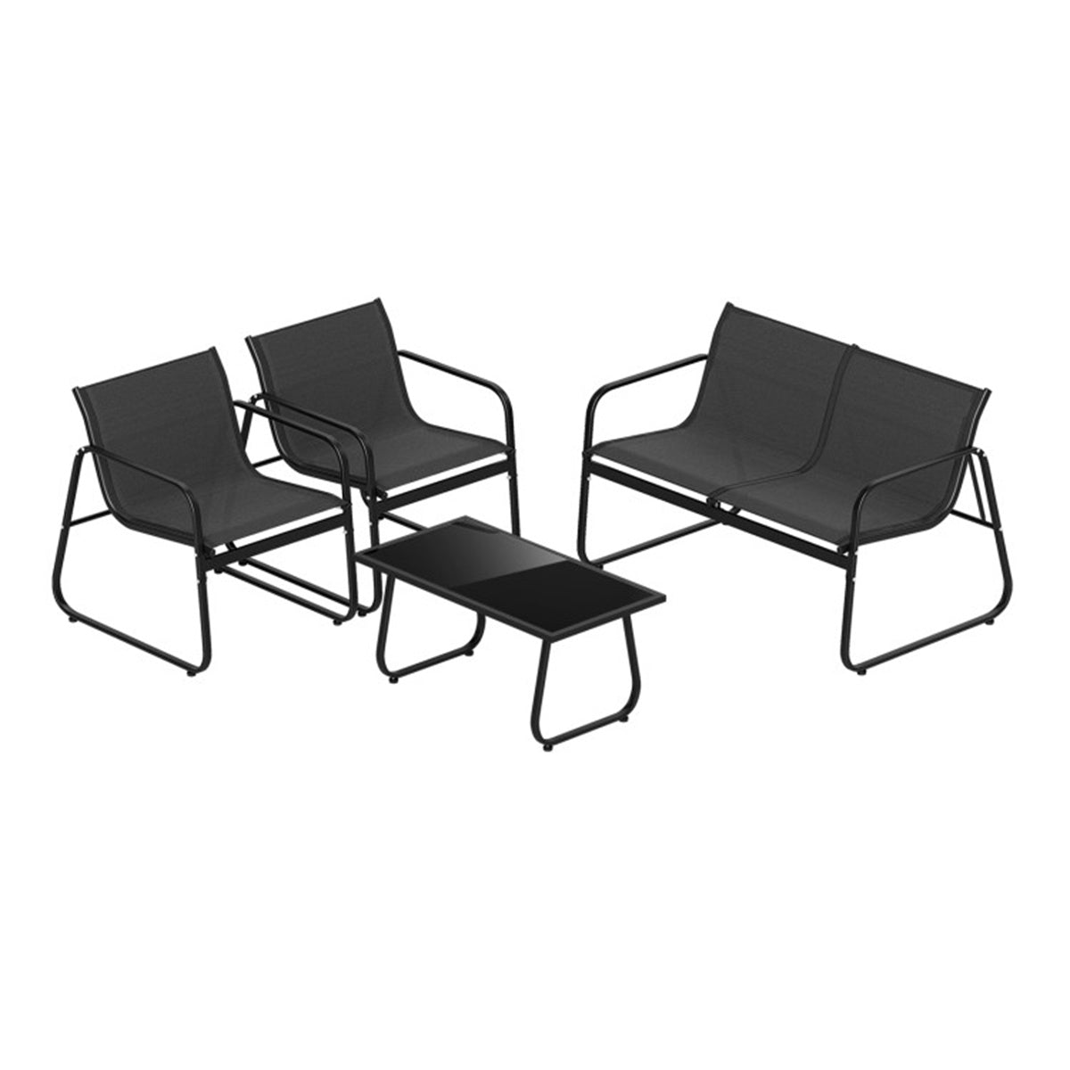 Patio Furniture Set – 4-Piece Outdoor Conversation Set